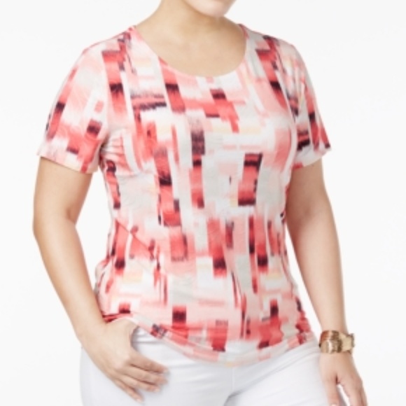 jm collection jacquard tops